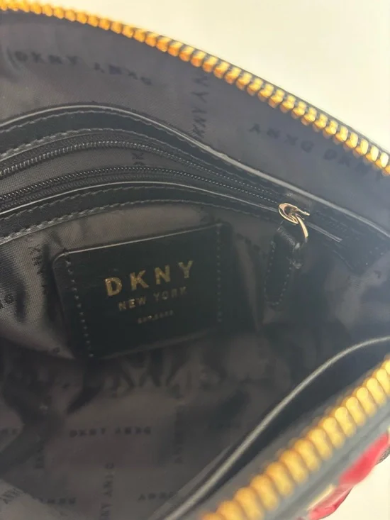 DKNY Elissa Mini Heritage Logo Satchel - Picture 5 of 9